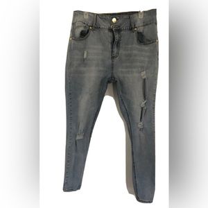 chic Denim  Rhymed jeans For Woman Size 14